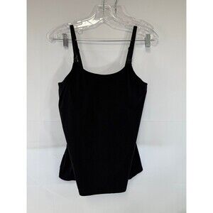 Belly Bandit Nursing Tank W/ Built In Bra Size Medium NWOT Black